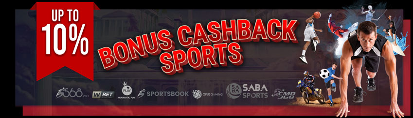 Bonus Cashback Sportbook Up To 10%
